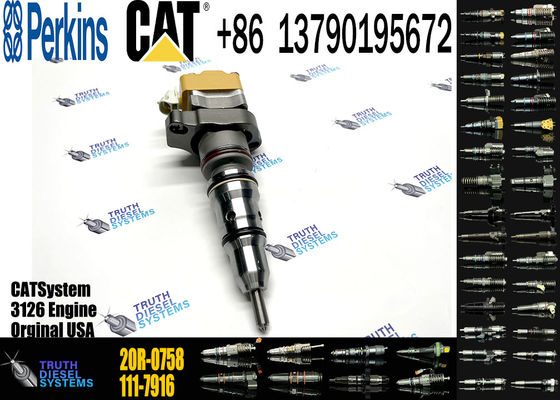 Excavator Parts 3126 Engine Injector 198-6877 1OR-1267 169-7408 20R-0758 153-5938 fuel injector For Excavator