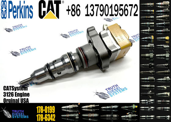178-0199 excavator accessories fuel injector 178-6342 10R-1257 hydraulic pump parts fuel injector for Caterpillar 322C
