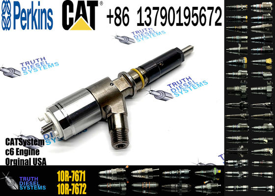 Excavator Parts CAT E 320D 323D c4.4 C6.6 Engine Fuel Injector 32F61-00062 10R-7671 320-0677
