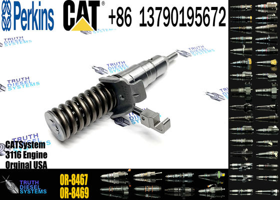 Diesel Common Rail Injector Compatible For Caterpillar Cat 3114 3116 3126 Engine Fuel Injector 0R8467 0R-8467 127-8220 1278220