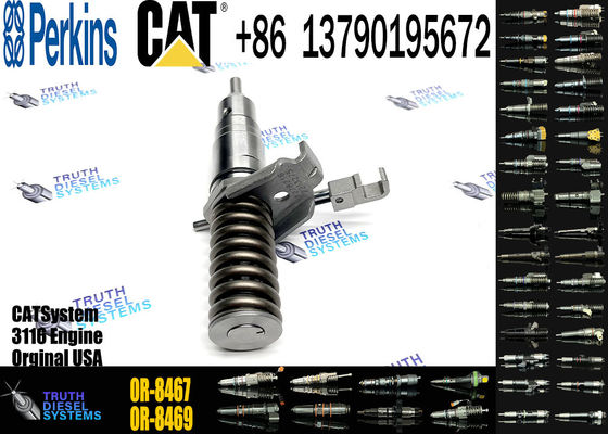 Diesel Common Rail Injector Compatible For Caterpillar Cat 3114 3116 3126 Engine Fuel Injector 0R8467 0R-8467 127-8220 1278220
