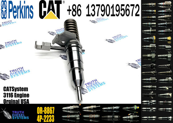 Diesel Engine Injector0R-4374 0R-8867 4P-2233 10R-8996 0R-3580 173-4647 7E-7607For Caterpillar C3116 Common Rail