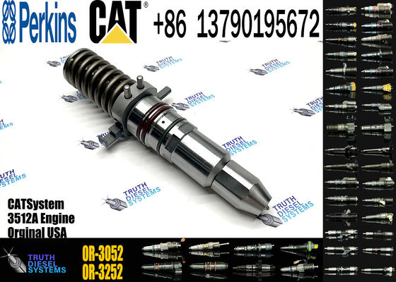 Factory Stock Fuel Injector Compatible With Caterpillar Cat 3508 3512 3516 Engine Fuel Injector 7E-6408 7E6408 0R-3052 0R3052