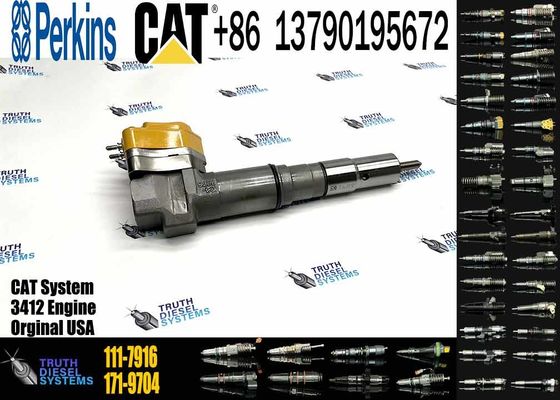 Excavator Parts 3126 Engine Injector 111-7916 177-4753 138-8756 222-5963 222-5972 Fuel Injector For Excavator