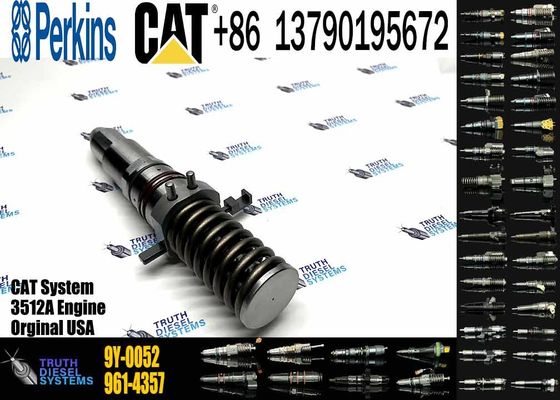 Diesel Engine Injector 4w-3563 10R3053 9Y-0052 961-4357 0R-2923 0R-1759 0R-1756 6I-4357 7W-2269 For Caterpillar C3512A Common Rail