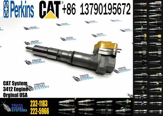 Cat engine parts 3412 cat injectors 232-1183 10R-1266 4CR01974 169-7408 174-7527 for caterpillar cat 3126 injector