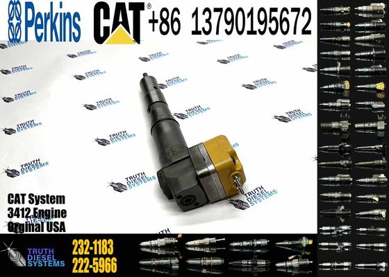 Cat engine parts 3412 cat injectors 232-1183 10R-1266 4CR01974 169-7408 174-7527 for caterpillar cat 3126 injector