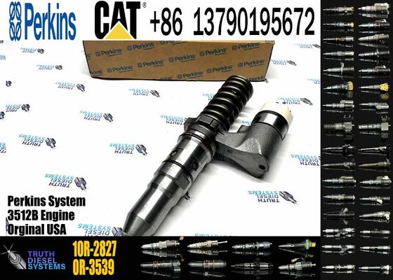 Common Rail Fuel Injector 249-0746 10R-2826 10R-2827 CAT 3512B Injector for Caterpillar Machinery Diesel Engine Parts