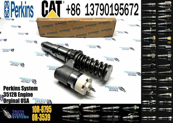 Common Rail Fuel Injector 249-0746 10R-2826 10R-2827 CAT 3512B Injector for Caterpillar Machinery Diesel Engine Parts