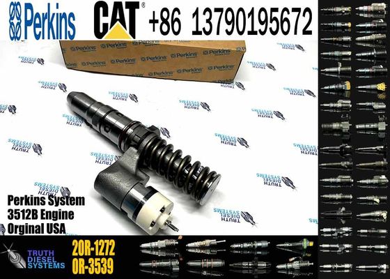 Excavator Parts 392-0208 Fuel Injector 3920208 20R-1272 20R1272 for CAT 3508B 3512B 3516B 3512C 3516C