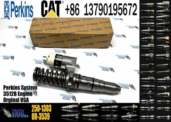 Fuel Injector 250-1303 10R-1276 Injector Assembly 2501303 10R1276 for Caterpillar CAT Engine 3516B 3516 Loader 994D