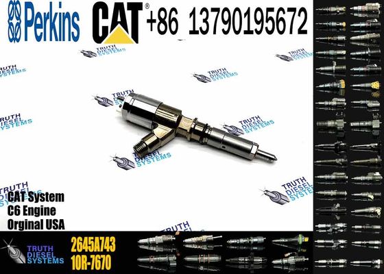 New Fuel Injector 2645A743 310-1852 10R-7675 for 320D Engine 3069370 3101852 10R7951