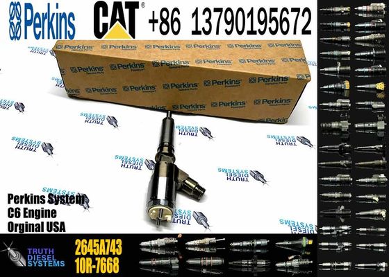 2645A734 10R-7672 320-0680 306-9380 Fuel Injector for E320D E321D E312D E313D Excavator C6.6 C6.4 Engine High Quality
