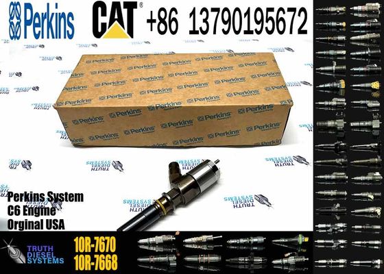 320-0670 10R-7670 3200670 10R7670 Common Rail Fuel Injector Compatible with Caterpillar CAT C6.6 Engine
