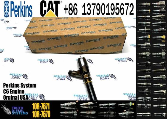 320-0670 10R-7670 3200670 10R7670 Common Rail Fuel Injector Compatible with Caterpillar CAT C6.6 Engine
