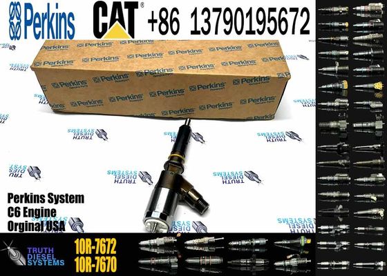 New Factory Price Common Rail Cat Fuel Injector 10R-7672 10R7672 for Caterpillar C4.4/C6.6 Engine