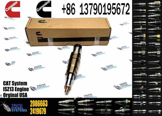 ZQYM Factory Fuel Injector Assembly CRDI 2488244 2086663 2264458 2419679 2031835 2057401 for Cummins Scania XPI Injector