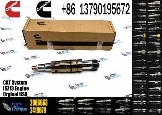 ZQYM Factory Fuel Injector Assembly CRDI 2488244 2086663 2264458 2419679 2031835 2057401 for Cummins Scania XPI Injector