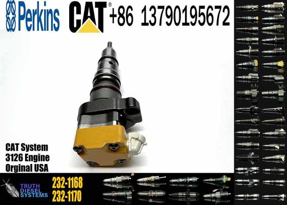 Carter 128-6601 232-1168 Fuel Injector Assembly for Carter 3126 Engine Parts Common Rail Construction Machinery Parts