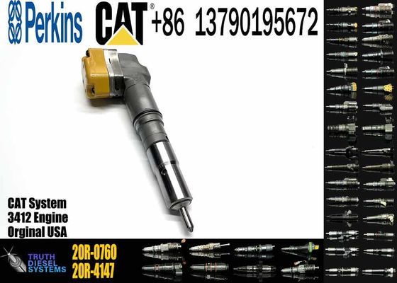 Excavator Engine Parts Fule Injetor 169-7408 174-7527 222-5967 20R-0760 232-1175 173-9272 For 3412E 3408 Fuel Injector