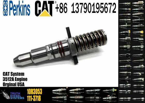 3512A 3500A Engine Fuel Injector 111-3718 1113718 10R-3053 10R3053