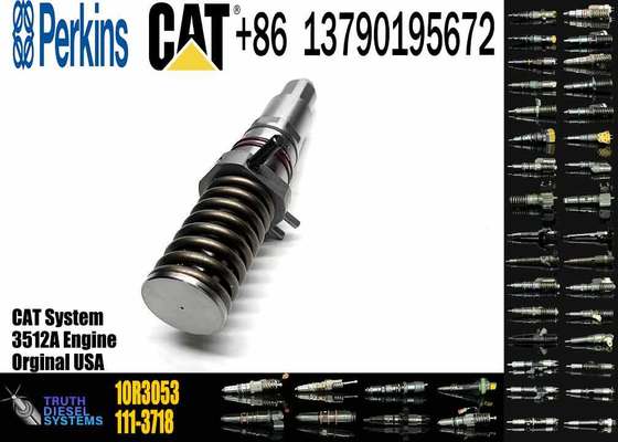 3512A 3500A Engine Fuel Injector 111-3718 1113718 10R-3053 10R3053