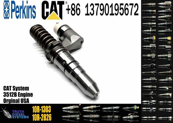 Fuel Injector 250-1302 10R-1303 Common Rail Fuel Injector for CAT 3512B 3516B Caterpillar Excavator Dozer Diesel Engine Parts