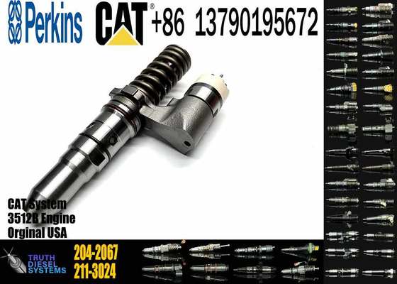 Fuel Injector 392-0209 204-2067 250-1309 for Caterpillar CAT Engine 3512B