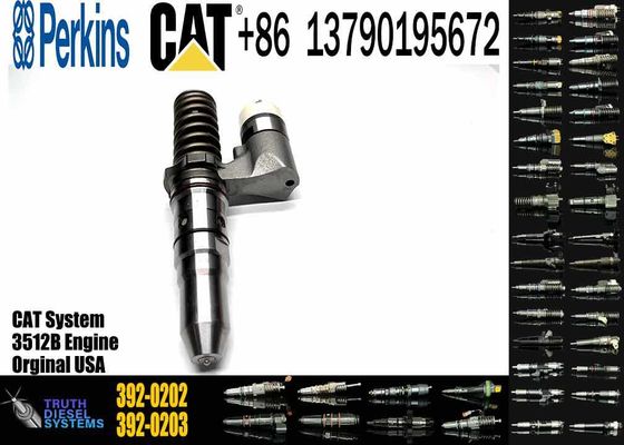 Excavator Parts 392-0202 Fuel Injector 3920202 20R-1266 20R1266 for CAT 793C 793D 3516B 3512B Series