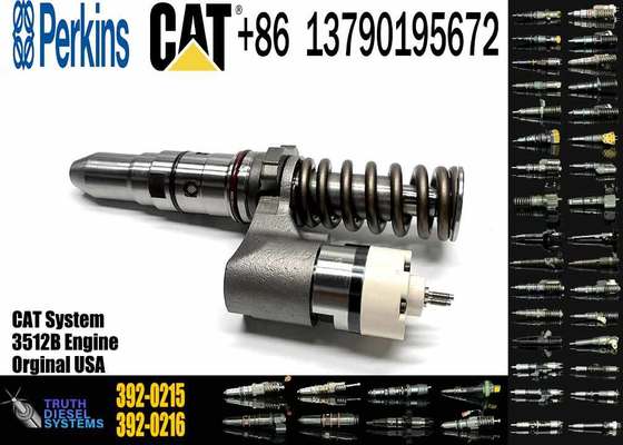 392-0215 3920215 Diesel Fuel Injector for Caterpillar CAT 3508B 3512B 3516B 20R-1276 Common Rail Injection Valves
