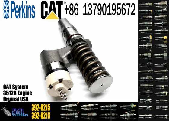 392-0215 3920215 Diesel Fuel Injector for Caterpillar CAT 3508B 3512B 3516B 20R-1276 Common Rail Injection Valves