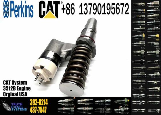 386-1766 392-0214 392-6214 Diesel Fuel Injector for Caterpillar CAT 3508B 3512B 3516B 20R-1275 Common Rail Injection Valves