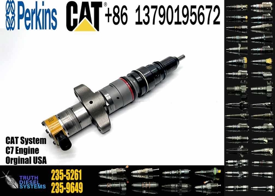 235-9649 Fuel Injector 235-9649 Excavator Parts Injector 553-2592 328-2577 387-9437 20r-9433 235-5261 For Cat C9 Engine