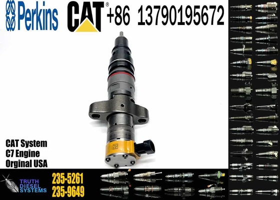 235-9649 Fuel Injector 235-9649 Excavator Parts Injector 553-2592 328-2577 387-9437 20r-9433 235-5261 For Cat C9 Engine