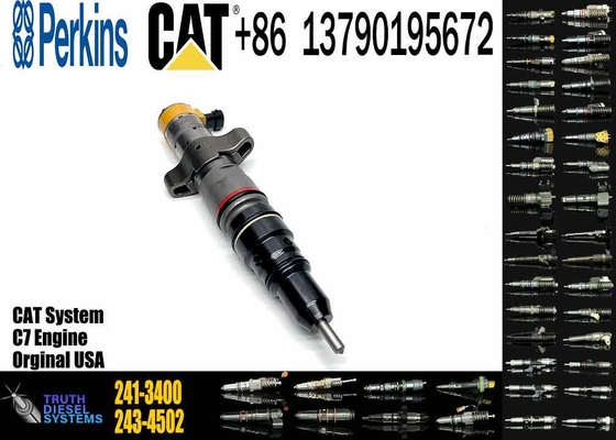 Factory Directly Supply New Common Rail Fuel Injector 241-3400 241-3400 10R-4763 for Caterpillar Engine C7