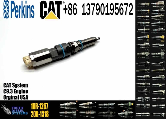 CAT Construction Machinery Parts 10R-1267  367-4293 20R-1318 Common Rail Diesel Injector for Caterpillar C9.3 Engine of 336E 972K
