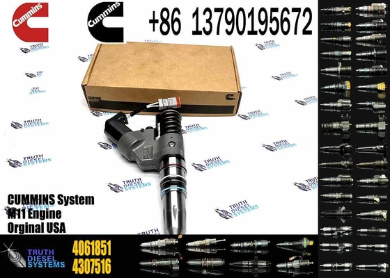 QSM11 ISM11 Diesel Engine Fuel Injector Parts New Condition Replacement 4061851 4026222 3411754 3083849 3411756
