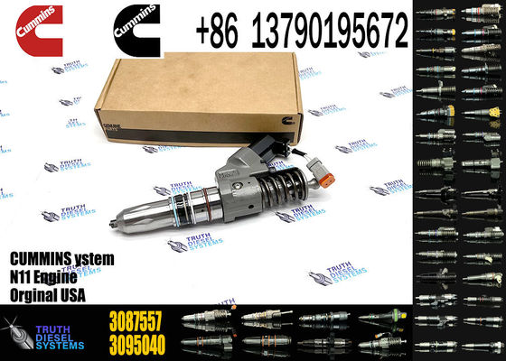 Excavator Accessories Fuel Injector 3087557 4902921 3411754 for Cummins M11 QSM11 Injector Nozzle Construction Machinery Diesel Engine Spare Parts