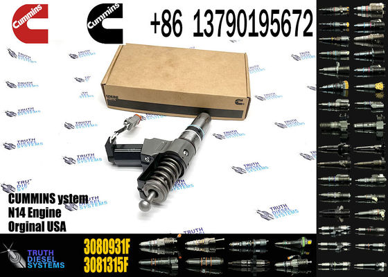 Construction Machinery PartsFuel Injector for N14 Diesel 3080931F 3087558F 4307795 6087807 for CUMMINS Diesel Engine