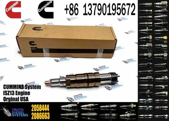 Diesel Engine Parts 2058444 High quality fuel injector 2482244 2086663 brand new automotive parts injector