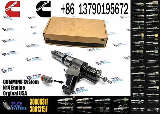 Construction Machinery PartsFuel Injector for N14 Diesel 3080931F 3087558F 4307795 6087807 for CUMMINS Diesel Engine