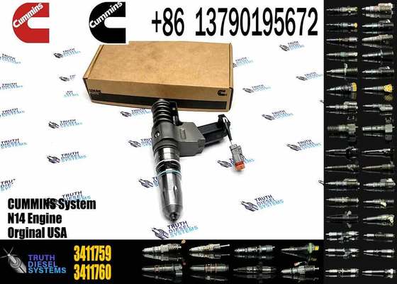 Genuine High Quality Common Rail Injector Diesel Fuel Injector 3411765 3411766 3411759 for Engine Parts
