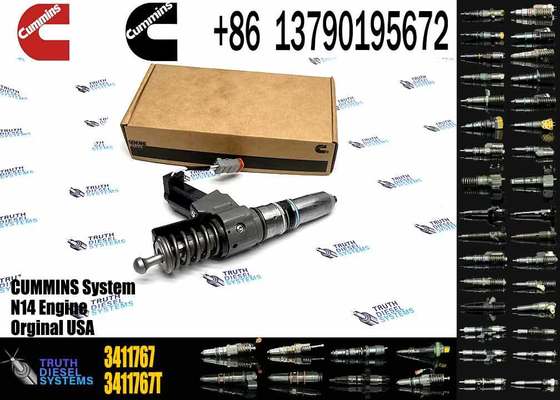 Diesel Engine Spare Parts Common Rail Fuel Injector 3411764 3411767 for Cummins Engine N14