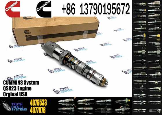 Used QSK60 QSK23 QSK19 Engine Fuel Injector Models 4076533 4077076 4088431 for Machinery Repair Shops