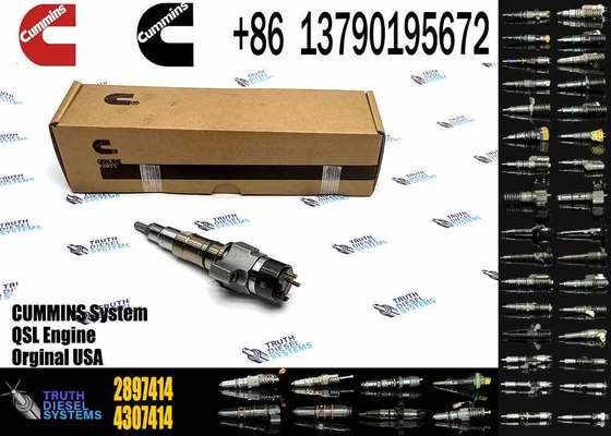High Quality New Fuel System Parts Diesel Fuel Injector 4921827 4928421 2897414 4327072 2872069 for Cummins