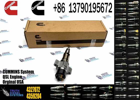 High Quality Diesel Engine Injector 4327072 4307414 Fuel Injector Model 430-7414 for QSL Excavator QSL9.3 ISCE Engine 6L