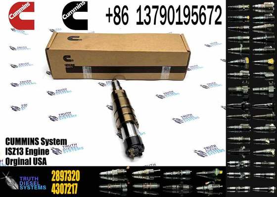 New Construction Machinery Fuel Injector Parts for ISZ13 2897320 1933613 2030519 2031836PX for CUMMINS Diesel Engine