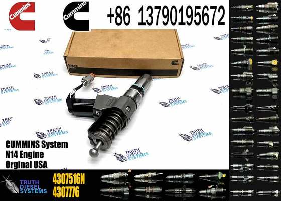 New Construction Machinery Fuel Injector Parts for CUMMINS Diesel Engine Compatible Models N14 4307516N 3411767T 3407776 3087807