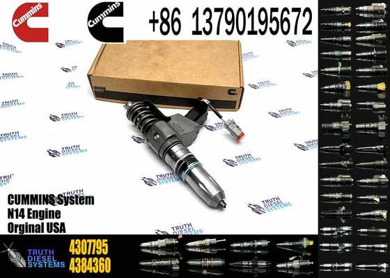 Construction Machinery PartsFuel Injector for N14 Diesel 3080931F 3087558F 4307795 6087807 for CUMMINS Diesel Engine