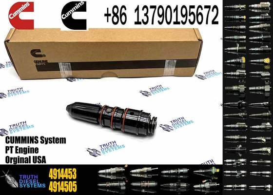 Common Rail Diesel Fuel Injector Assembly 3054123 4914453 for Cummins Engine PTN855 Series